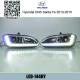 Car DRL LED Daytime driving Lights for Hyundai IX45 Santa Fe 2013-2015 Hyundai auto lamps