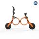 Intelligent electric folding/half-holding bicycle/ebike with brushless motor  of 9.8kg and be lightweight small portable