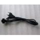 European style Laptop Power Cables Europe 2pin For Dell with Different color