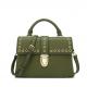PU Leather Handbags Rivet Tote Bags for Lady