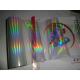 Bopp seamless rainbow Holographic transparent film for lamination and printing