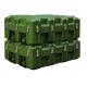 Heavy Duty Plastic Green Military Hard Case Roto Molded