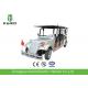 Silver Eco Friendly Electric Vintage Cars Classic 8 Seater Golf Buggy For Pick Up