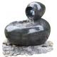 Fiberglass Outdoor Sphere Water Fountains With Pots / ball water feature fountain
