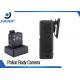 1296P WIFI Police Body Cameras 128GB For Police Security Guard