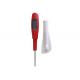 Large LCD Display Digital Kitchen Thermometer , Silicone Spatula Quick Read Meat Thermometer