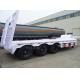 TITAN VEHICLE heavy duty 100 ton low bed trailer with tri-axle