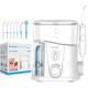 White Tank Water Flosser With Food Grade ABS Nozzle For Oral Care