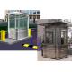 Prefabricated Safety Guard Kiosk , Sentry Garden Shed Ce Approved