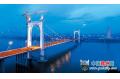Ganzhou Bridge Shines in Night Sky