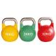 Steel Weight Iron Gym Kettlebell Rubber Coated Colored 52kg Crossfit Training