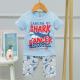 Fierce Shark Korean Air Conditioned Suits Children'S Pajamas Shorts Sets