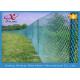 Strong RAL Colors Metal Chain Link Fence Good Protection Characteristic
