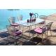 Outdoor furniture wicker dinning table & chair-15003