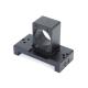 Customization High Precision CNC Machining of Base Parts in Black Anodization for OEM