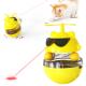 Electric Cat Treat Dispenser Toy / ABS Rechargeable Tumbler Pet Toy ODM