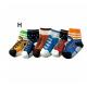 Top quality knitted colorful design terry cotton boys socks in good price