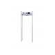 ABS White Walk In Metal Detector Machine 300s Alarm For Metro Station
