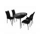 Home Furniture 0.15CBM 35kgs Modern Dining Room Sets