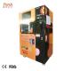 airport food grade material orange juice extractor vending machine