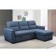 Living Room Modern Fabric Sleeping Sectional Sofa Set Multi Functional
