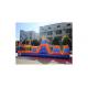 Inflatable Challenging Obstacle Course With Bright Colored For Rental