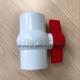 QX02 Supply Service Long Handle PVC Ball Valve with Long Body and Material