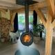 Customizable Ceiling Hanging Log Burners Suspended Wood Burning Stove Fireplace