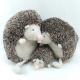Small Animal Warm Color Cute Hedgehog Soft Plush Toy Christmas Children Playing OEM ODM