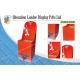 Eco-friendly Car Flag Paper Display Dump Bins , Supermarket Point Of Purchase Displays