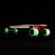 Led Light Four Wheel Electric Skateboard 813*260*140mm With 237.6Wh Battery