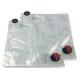Gravure Printing Red Wine And Milk Bag In Box With Dispenser Aseptic