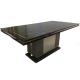 Home Furniture Luxury Design Dining Table Burl Veneer Tabletop