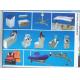 Custom Fiberglass Console For Boat , UV Resistant Sunbrella Boat Covers