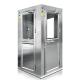 Customized three-doors stainless steel air shower cleanroom air shower supplier air shower clean room
