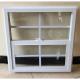 Waterproof UPVC Single Hung Windows Vinyl Single Hung Hurricane Windows