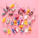 Custom Metal Rubber Key Chain Health Positive Reminder Hard Enamel Keychain