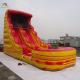 Outdoor Backyard Kids Wet Bounce House Water Slide Jumpers Tropical Inflatable Commercial Water Slide