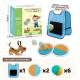 Children Plastic Educational Toys Sports Sticky Ball Plate Vest Shirt