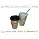 80mm / 90mm PS Paper Cup Lids Black For Hot Coffee Drinking Cup