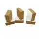 Wholesale Price 35*35*14+2MM Protection Spacers with Foam Separator Cork Pads For Glass