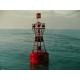 GPS Locater Marine Grade Navigation Buoy Dia 1200mm for Sailing Safety Marker Floats