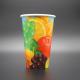 16oz Cold Drink Double PE Single Ice Paper Cup  with Lids