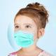 Anti Dust Green Disposable Kids Medical Mask High Filtration Capacity