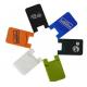 hot sale promotional gift items advertising logo printing silicon credit card holder with 3m sticker for smart phone