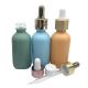 1oz 2oz 4oz Frosted Matte Glass Eye Dropper Bottles BPA Free