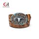 Men'S Needle Buckle Leather Casual Western Belt Street Style