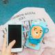 Soft TPU Korean Cartoon Kakao 3D Plush Doll Coin Earphone Purse Cell Phone Case Back Cover For iPhone 7 Plus 6s