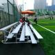 Movable Portable Grandstand Seating , Aluminum Stadium Bleachers For Sports Field