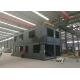Multi Story Shipping Container Retail Store , Flexible Design Prefab Retail Shop